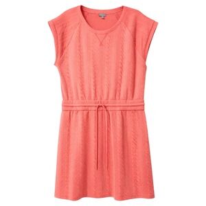 T by Talbots Old Money Casual Preppy Textured Dress Women Sz XL Quiet Luxury